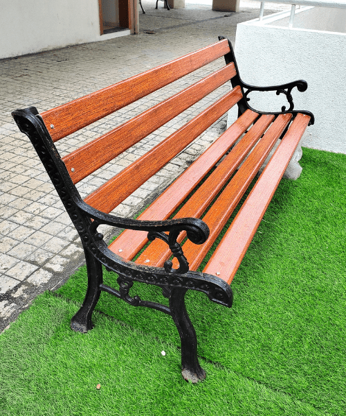 7 STRIPS FRP GARDEN BENCH