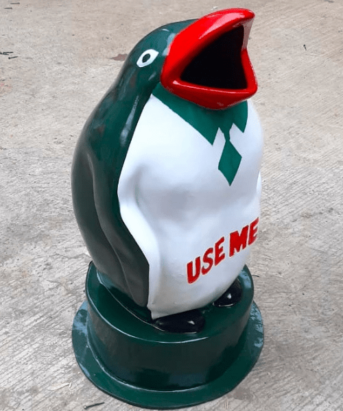 RABBIT DUST BIN (4 FEET )