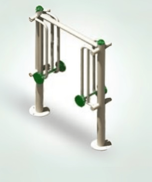POLE WITH FIXED DUMBELLS