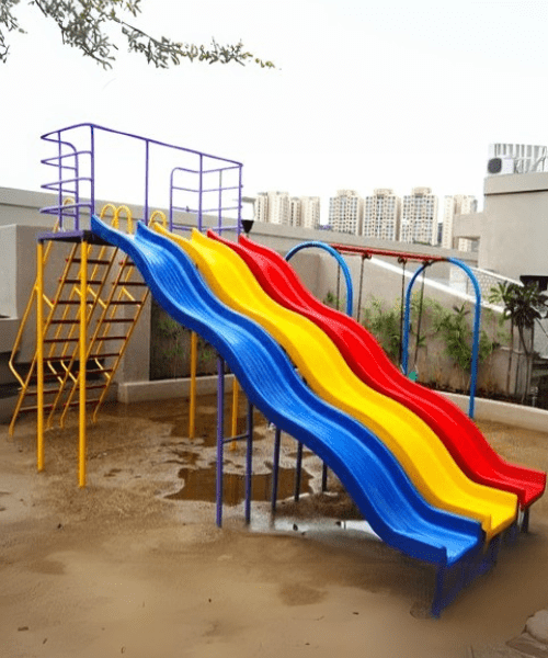 _TRIPPLE FRP WAVE SLIDE (1.5 METER)